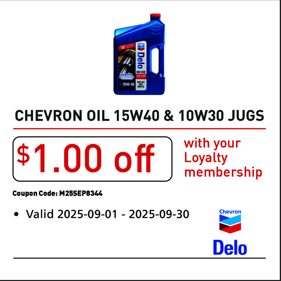 A list of coupons from local dealers